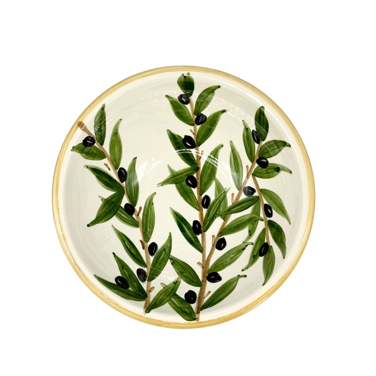 Ceramic Bowl (8 inches) - Olives