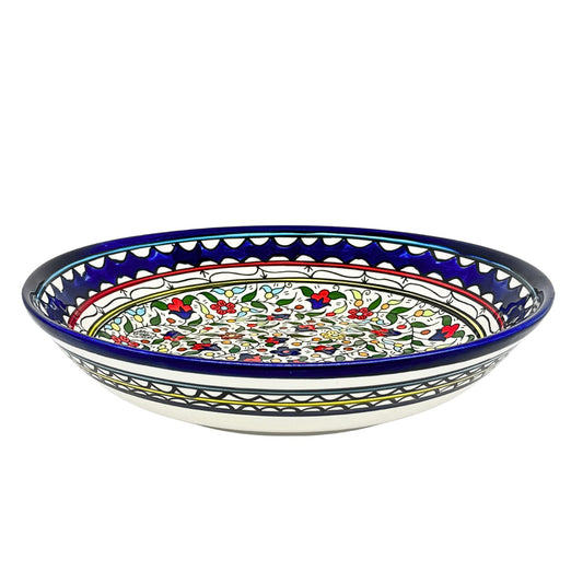 Ceramic Serving Bowl (13") - Classic Multicolor
