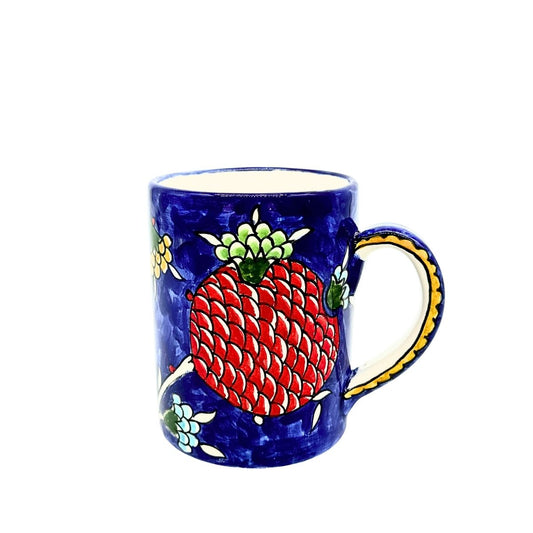 Ceramic Mug - Blue Pomegranate
