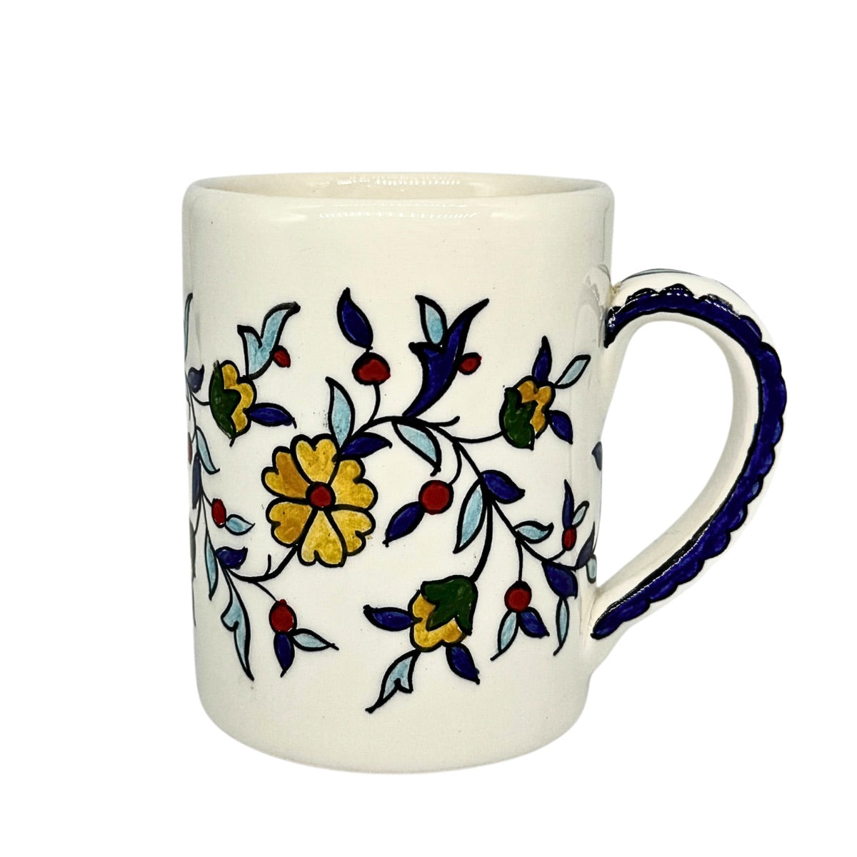 Ceramic Mug - White Floral