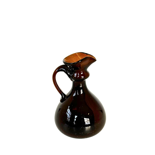 Glass Vase - Amber