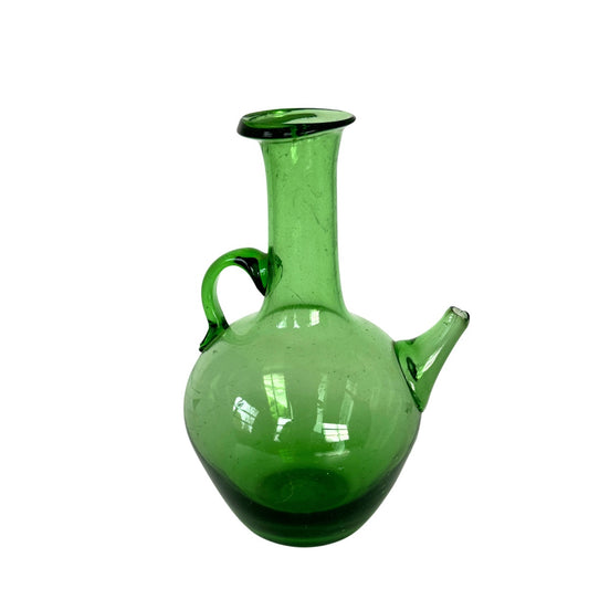 Glass Decanter - Green