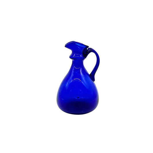 Glass Pitcher (6") - Sapphire