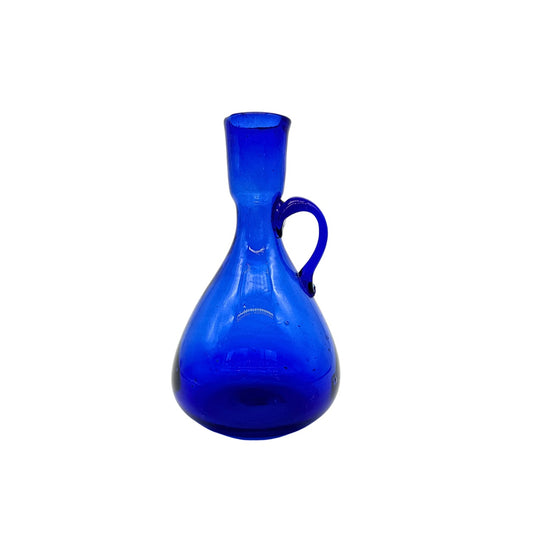 Glass Pitcher - Cobalt Blue