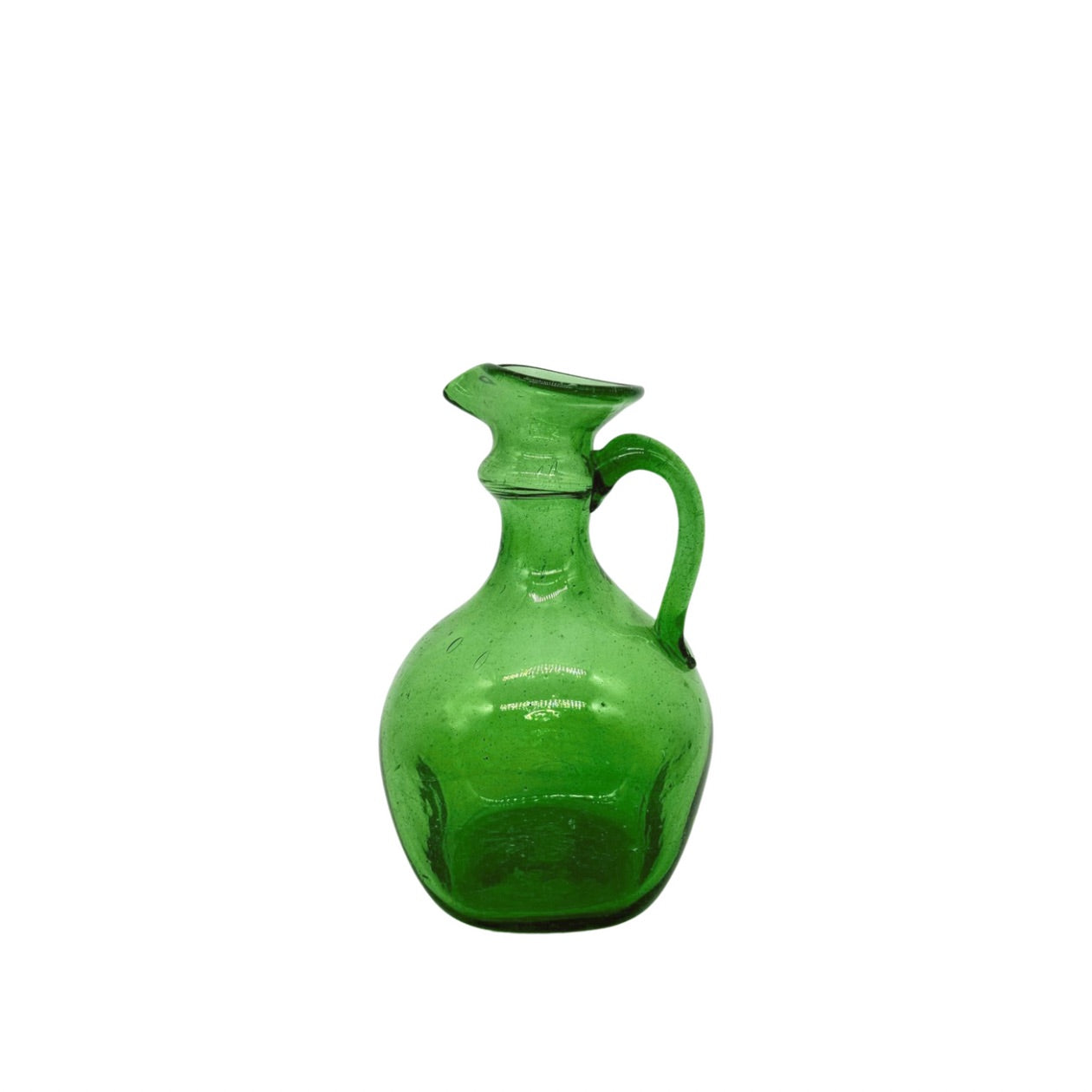 Glass Pitcher -  Emerald