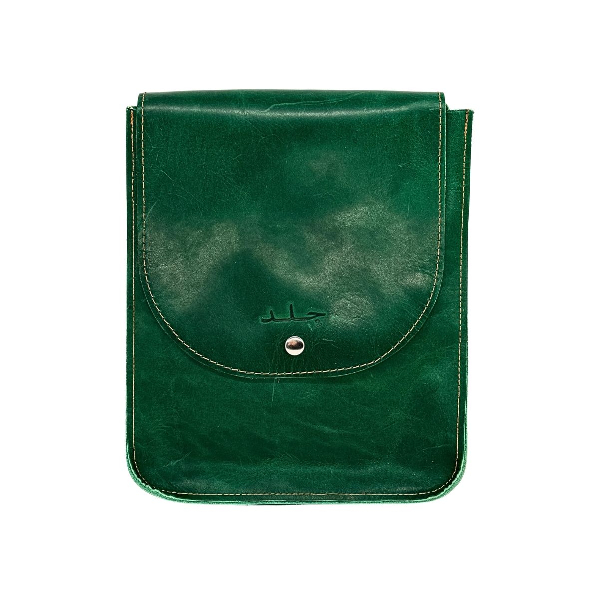 Leather Bag (One Snap) - Green