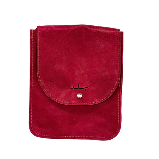 Leather Bag - Red