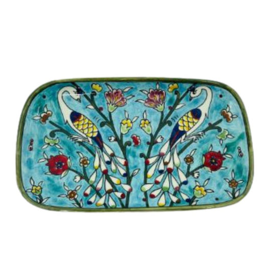 Ceramic Rectangular Serving Plate (12 inches)