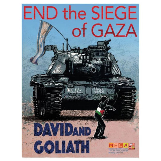 End the Siege of Gaza Poster