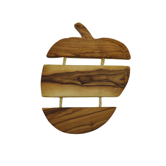 Decorative Olive Wood Trivet