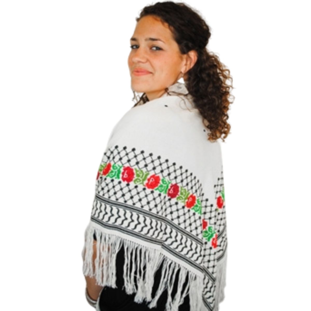 Embroidered Keffiyeh from Gaza