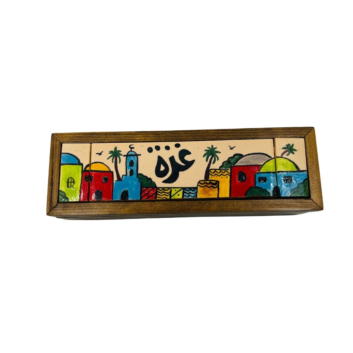 Handcrafted Wooden Box from Gaza