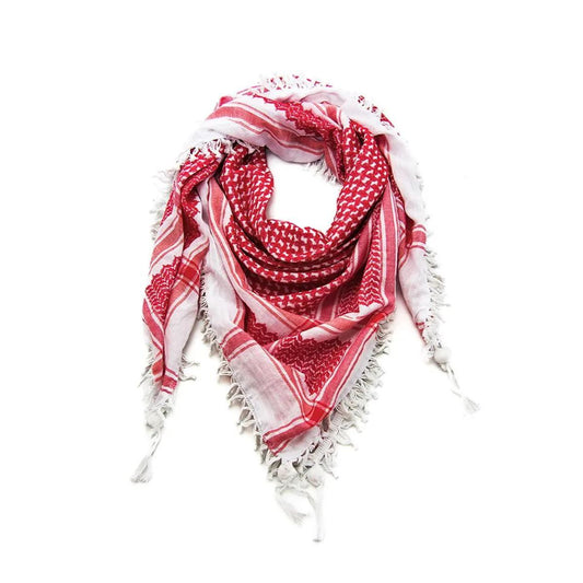 Keffiyeh - Red and White